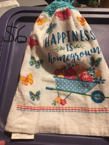 Double Hanging Towel