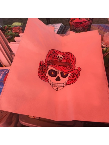 Tote Bag Girly Skull