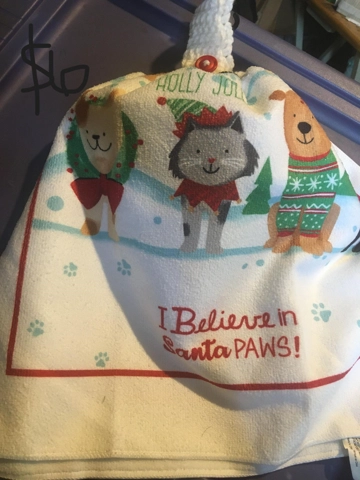 Double Hanging Towel