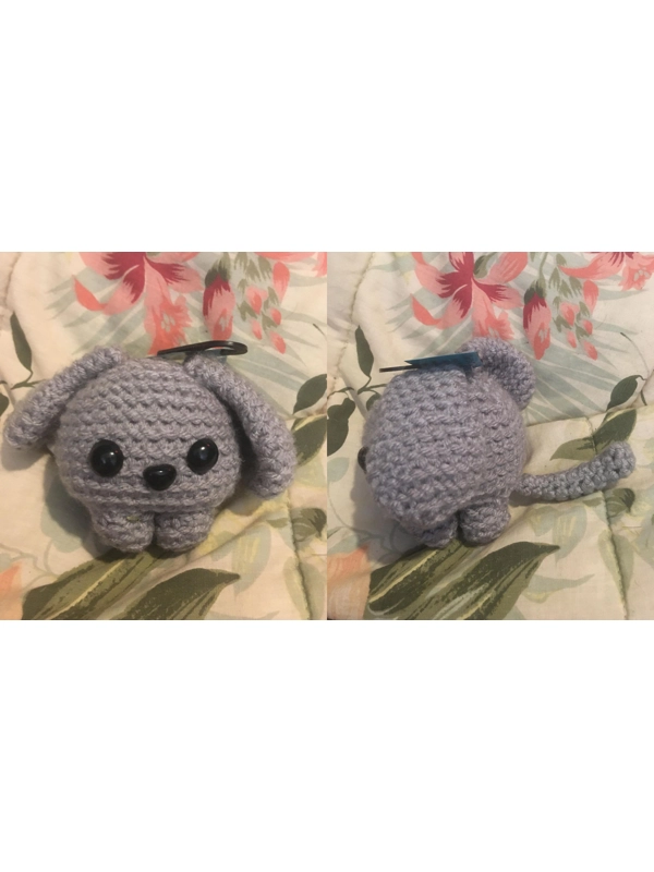 Hand Crocheted Dog Cube