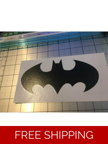 Vinyl Decal Batman Bat For Car Bumper Cup Window