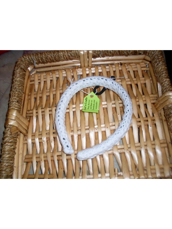 Hand Crocheted Covered Headband