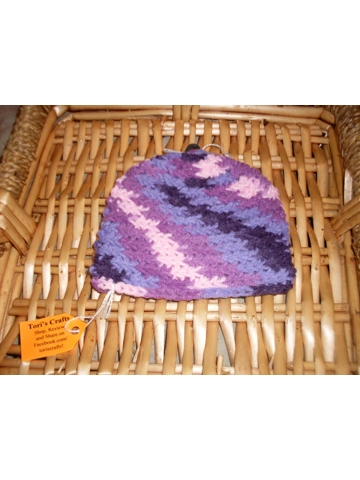 Hand Crocheted Hat Size 3-6 Months