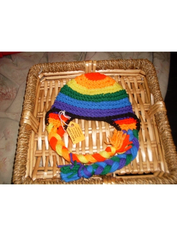 Hand Crocheted Hat Size 3-6 Months