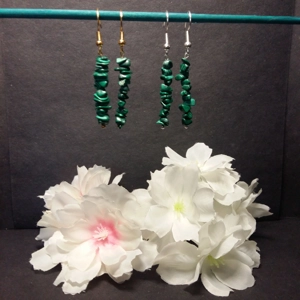 Malachite Stack Earrings