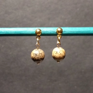 Jasper Stud Earrings
