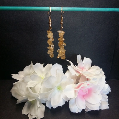 Citrine Stack Earrings