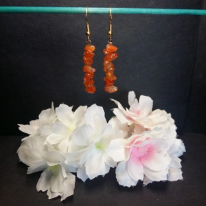Carnelion Stack Earrings