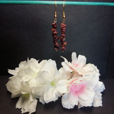 Ruby Stack Earrings