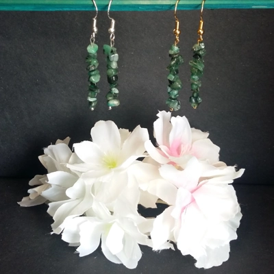 Emerald Stack Earring
