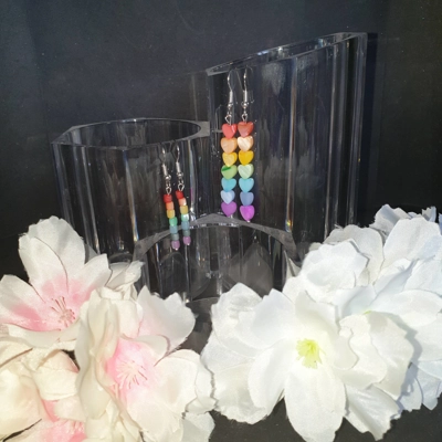 Mother of Pearl Rainbow Earrings Mother of Pearl Rainbow Earrings
