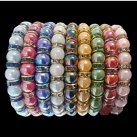 Acrylic Pearlised Sparkle Bracelets