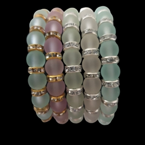 Firm Rubber Bead Bracelets