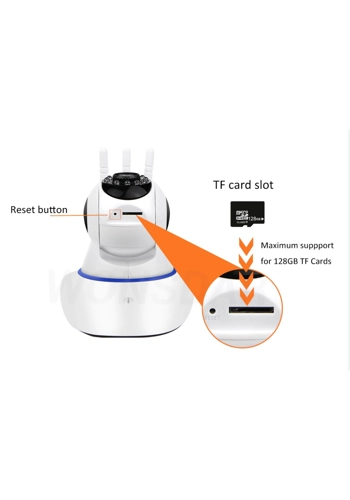 2 aerial wifi security camera