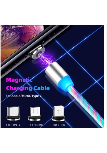 2m magnetic led cables