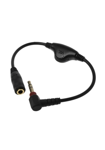 Aux cable with volume control