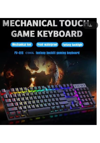 Wired gaming keyboard & mouse