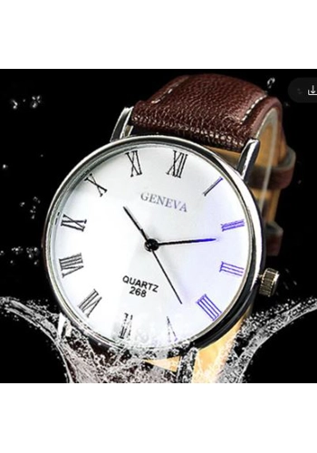 Roman numeral mens watch