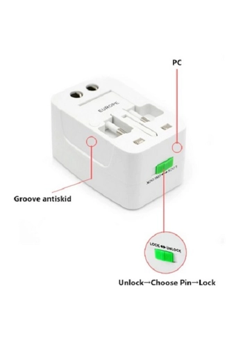 All in one travel plug