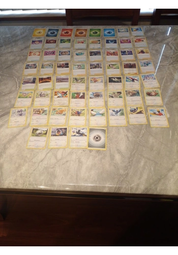 original pokemon trading card 60 pc set