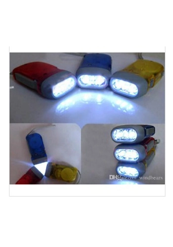 3 led windup torch