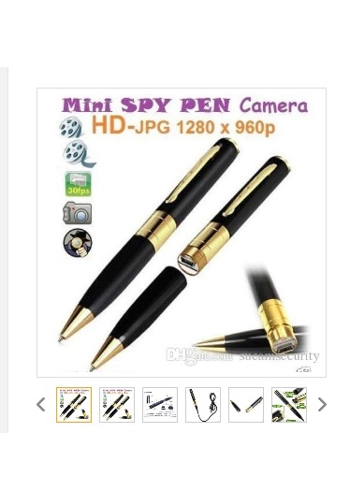 Mini camera pen