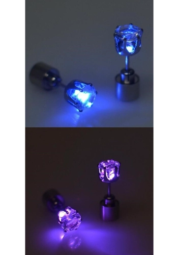 Led stud earings