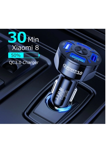 4 way usb cigarette charger