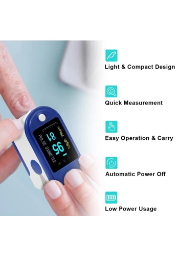 fingertip oxygen pulse checker