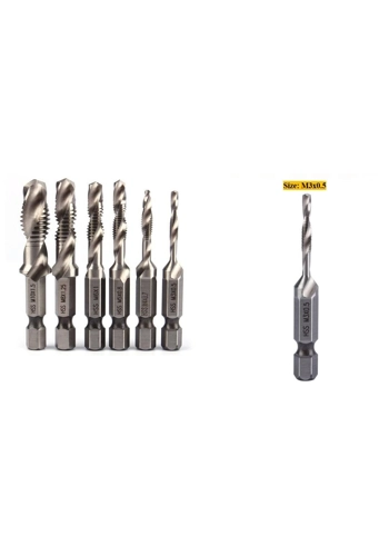 6pcs HSS Taper Set
