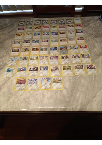 original pokemon trading card 60 pc set