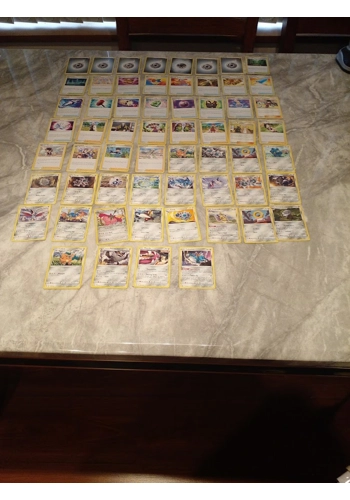 original pokemon trading card 60 pc set