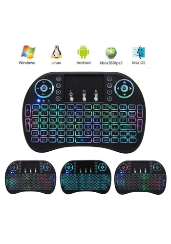 Mini wireless color keyboard