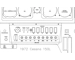 Cessna 150 L panel CAD drawing.