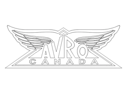 AVRO Canada logo CAD drawing