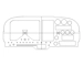 Cessna 172E panel drawing DXF