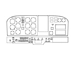Cessna 172L (1971-72) panel drawing DXF
