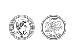 Canadian Penny CAD drawings
