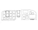 Cessna 207 Stationair panel CAD drawings
