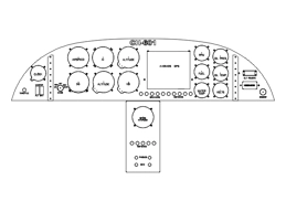 CH-601 panel CAD drawing
