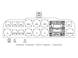 Citabria / Decathlon panel CAD drawing