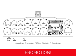 Citabria / Decathlon panel CAD drawing