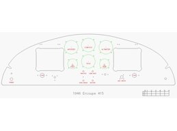 Ercoupe panel CAD drawing