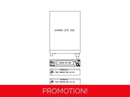 Garmin GTR 200 radio CA..
