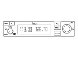 Icom A220 Radio CAD drawing
