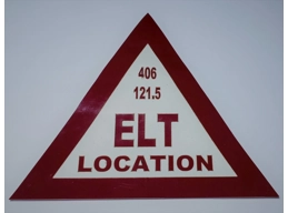 ELT location stickers