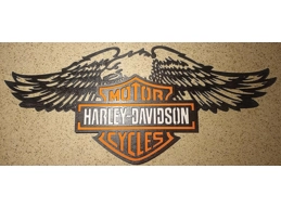 Harley Davidson wall sign