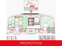 King Air panel CAD drawing