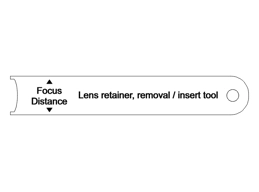 Laser lens removal/install tool CAD drawing
