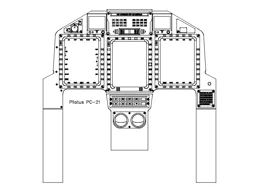 PC-21 Panel CAD drawing